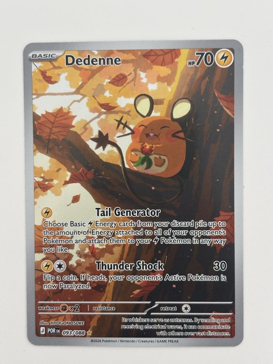 Pokémon Carte collezionabili: Carte Pokémon DEDENNE por 093 – Nuovo (secondo la descrizione) da lausanne venduto da helderj