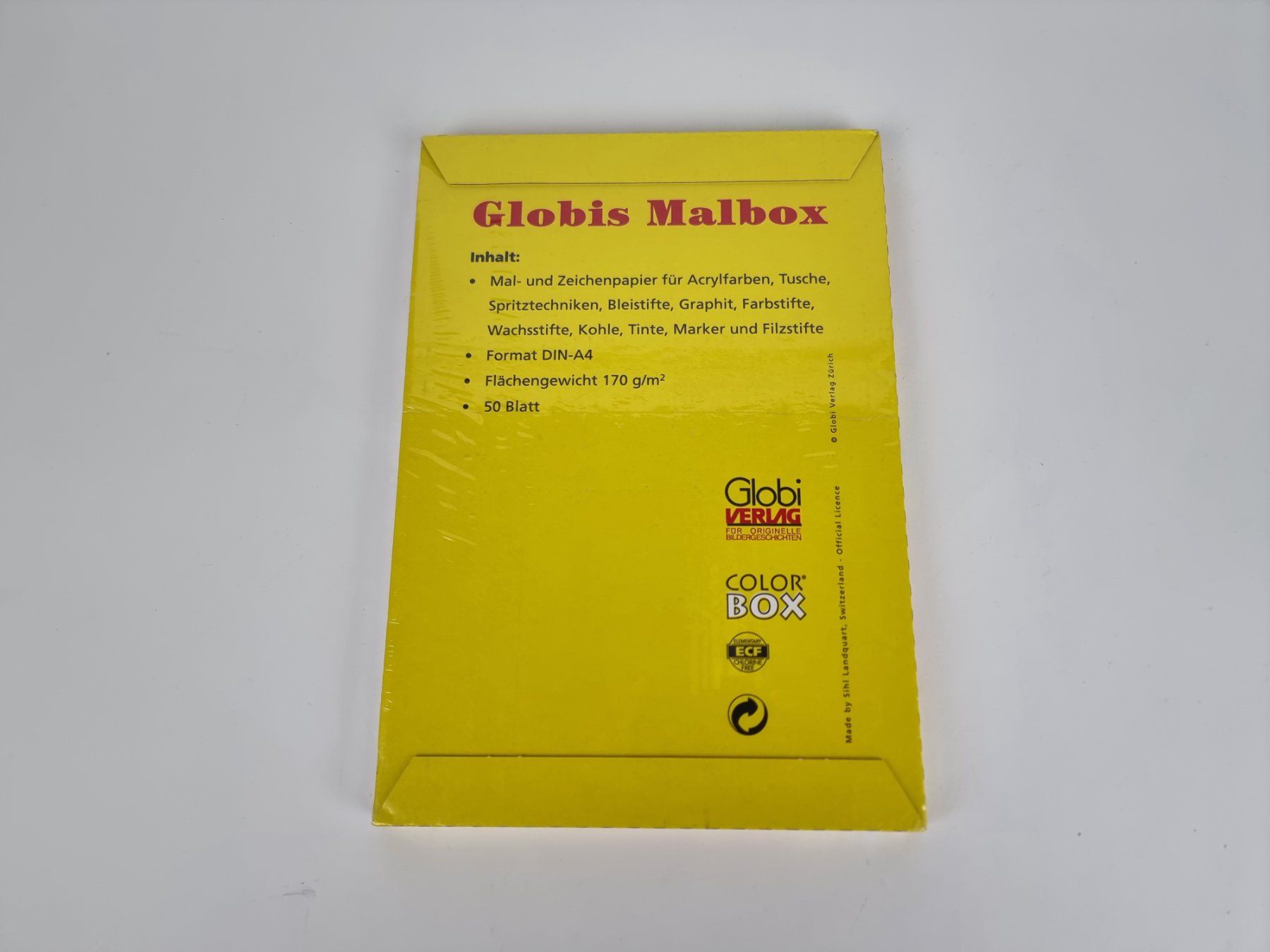 Spiele: Vintage Globis Malbox Zeichenpapier – Gebraucht aus Urtenen-Schönbühl von Restwert_Schoenbuehl 2