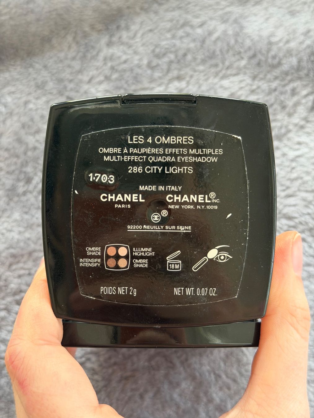 Chanel Make-up: Chanel 286 City Lights Eyeshadow – Usato da Zürich venduto da ksbuys 1