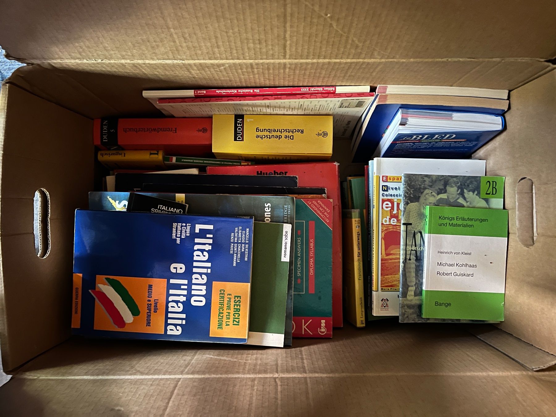Bücher: Lernmaterial: Bücher, Sprachbücher, CD-Rom, Kassetten – Gebraucht aus Zürich von Fausto04