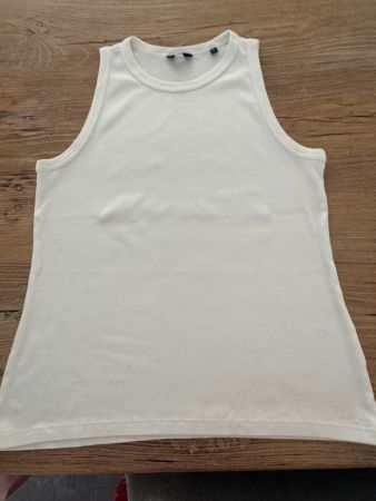 GANT Herren Tanktop gerippt Gr. XL weiss