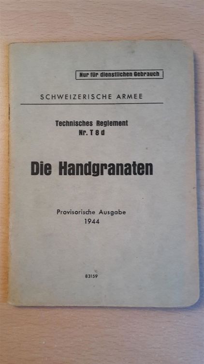 Die Handgranaten | Kaufen auf Ricardo