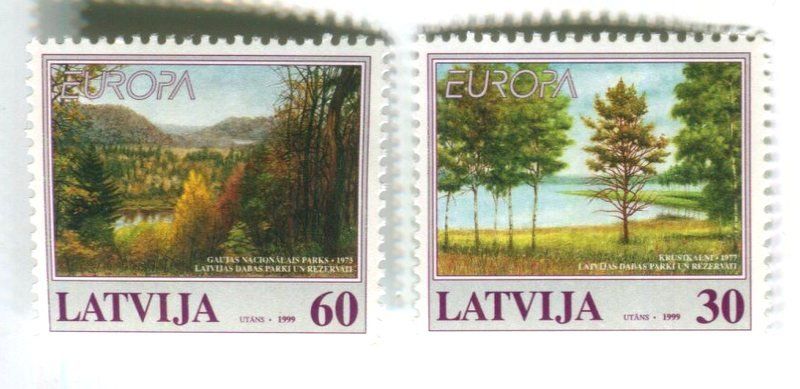 Alle Briefmarken: Briefmarken "Natur". Lettland – Neu und originalverpackt aus Basel von Butsch5