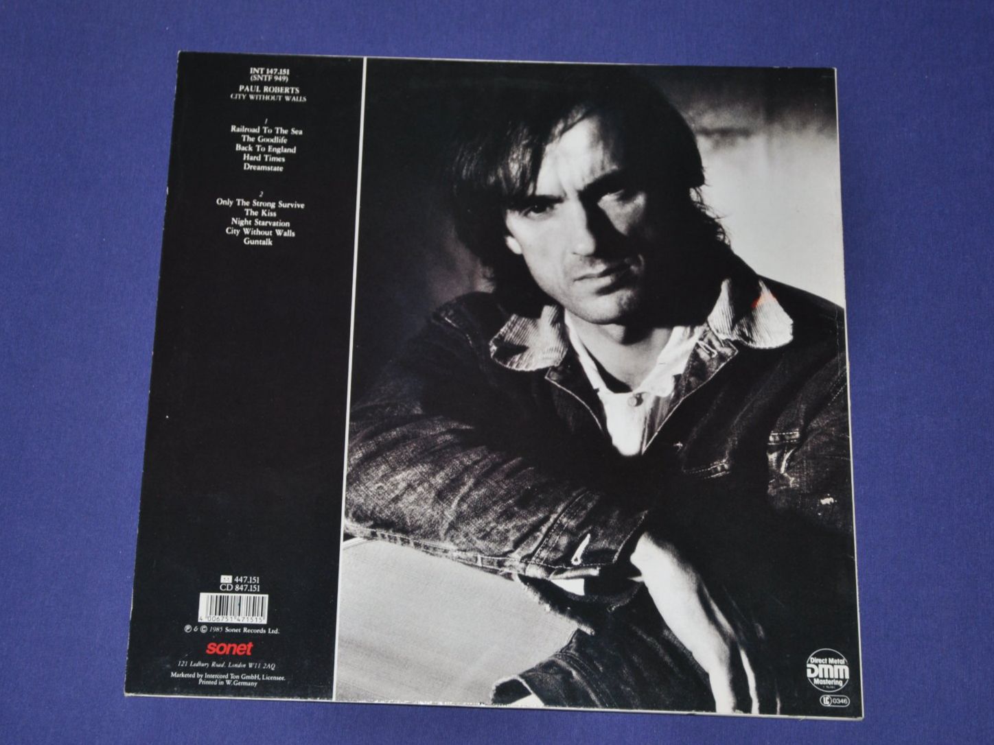 Vinyles: LP Paul Roberts - City Without Walls – D'occasion à Boll par Theodora15 1