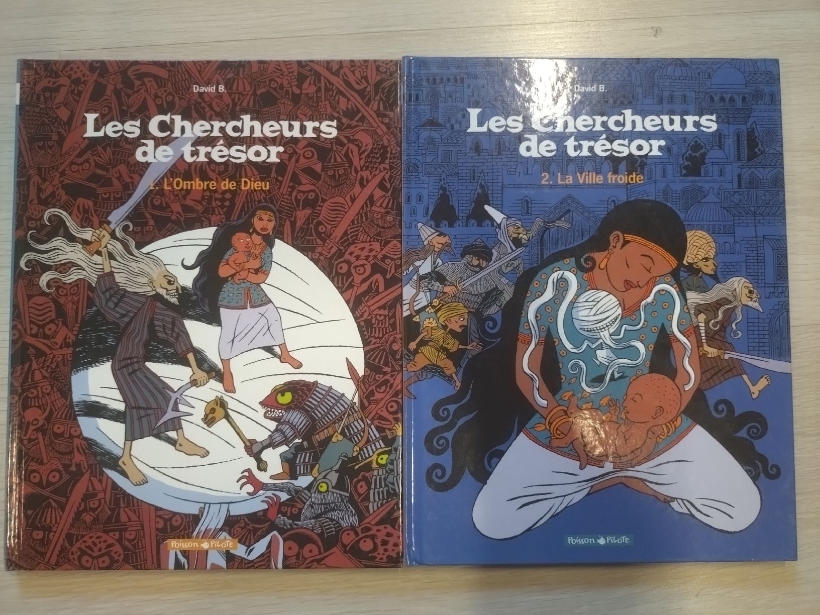 Fumetti: Les Chercheurs de trésor 1-2 - David B. - Dargaud – Usato da Farvagny-le-Grand venduto da LaCaverne