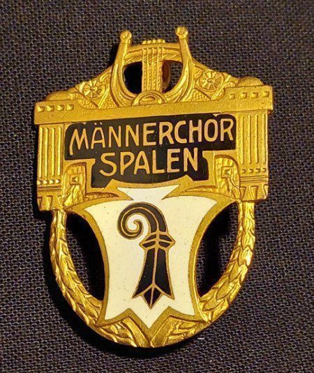 Spille & Fermagli: Anstecker Männerchor Spalen Basel – Usato da Allmendingen b. BE venduto da MMC-MuMeCo