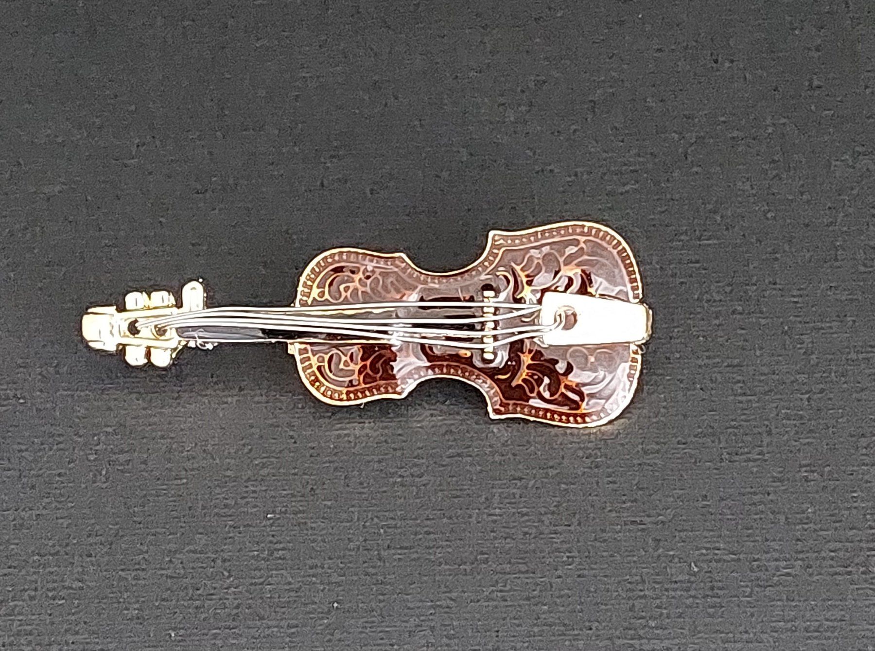 Broschen & Nadeln: Brosche Violine – Neu und originalverpackt aus Zunzgen von WeilerShop 2