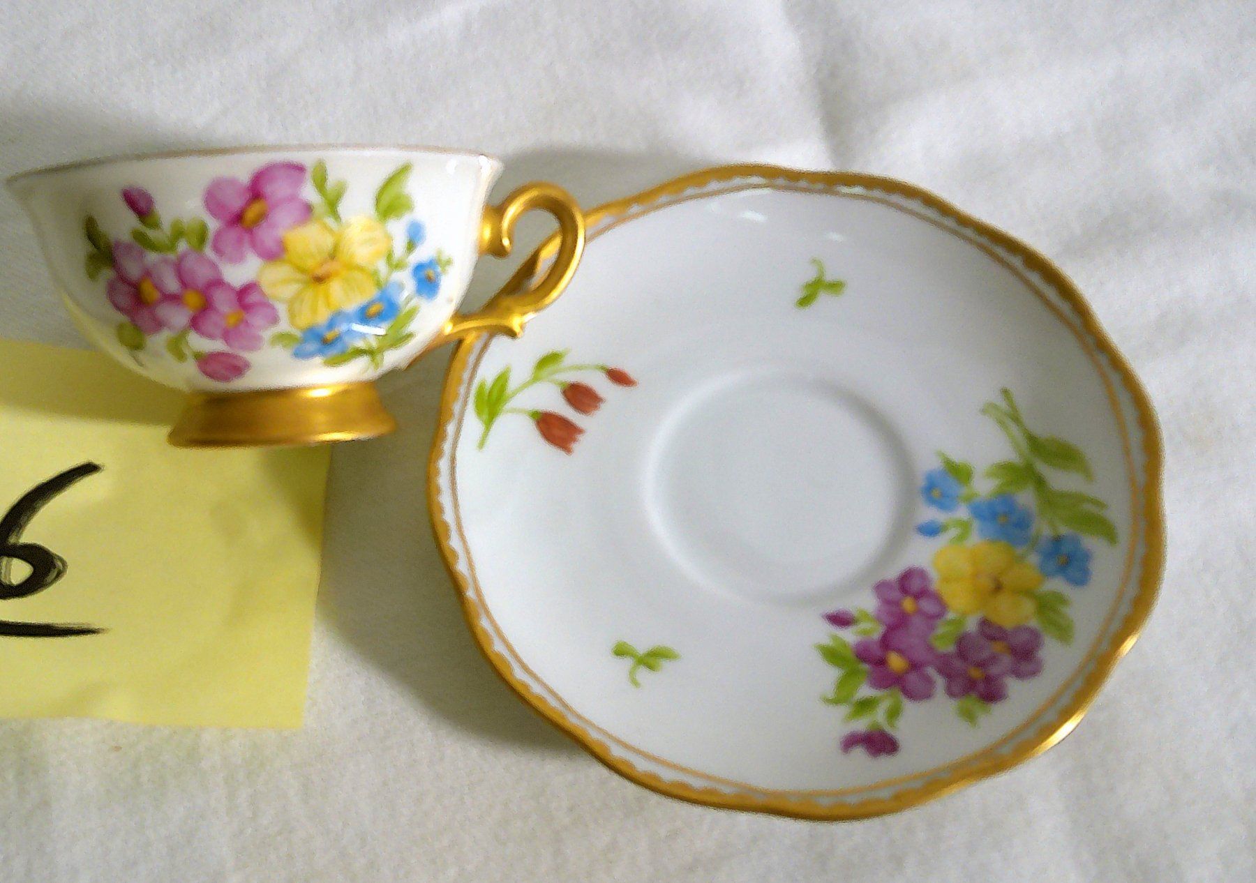 KPM Tazze: Tasse mit Untertasse KPM – Usato da Kleinlützel venduto da tomfundus 3