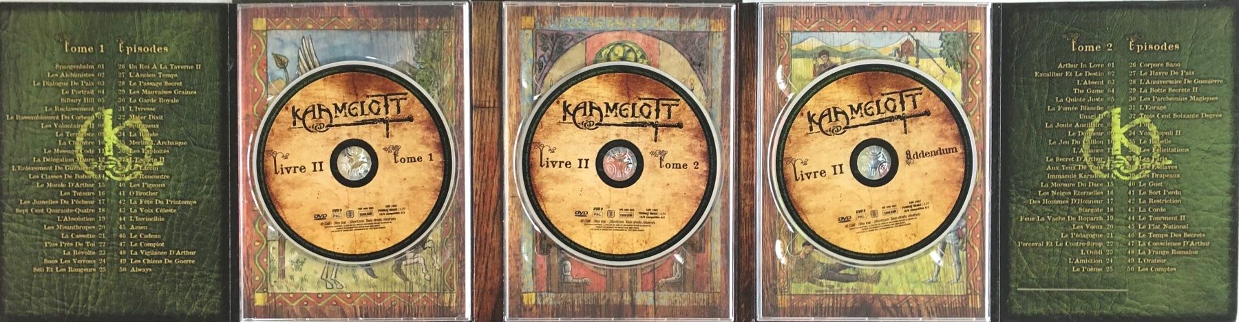 Tous les DVDs: KAAMELOTT (LIVRE 2) – D'occasion à Poliez-Pittet par Newtown-Records 2