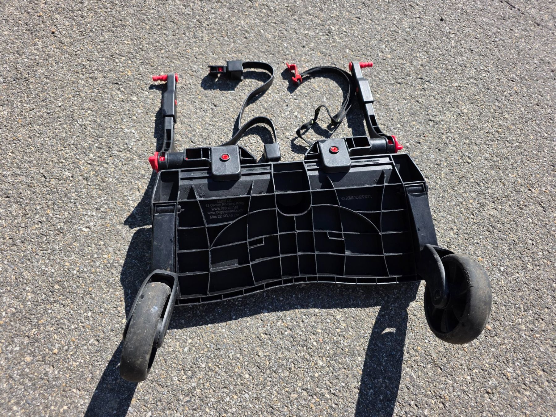 Lascal Accessori per carrozzine: Lascal Buggy Board Maxi / Mitfahrbrett, Trittbrett – Usato da Nebikon venduto da Japostyle 1