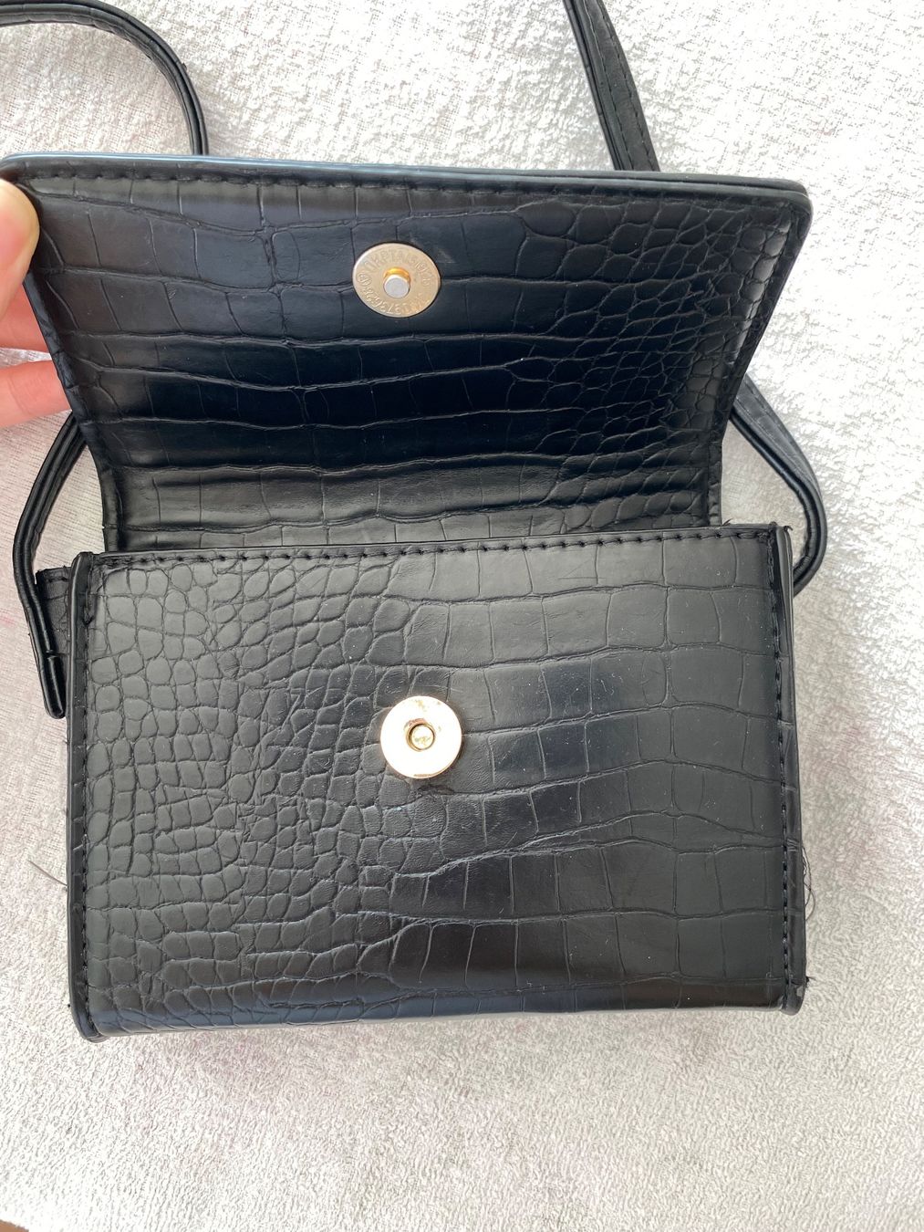 Pieces Taschen für Damen: sac à main marque Pieces noir – Gebraucht aus Icogne von cen_h97r 3