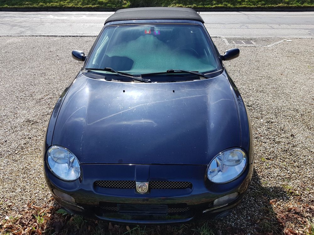 MG MGF VVC mit Spoiler, 16 Zoll Felgen und Thermoverdeck | Kaufen auf ...