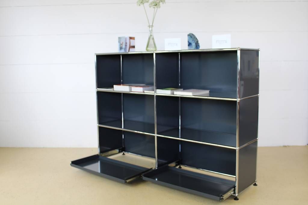 Scaffali: USM Regal in anthrazitgrau – Usato da Meinisberg venduto da atelier_TILIJA 7