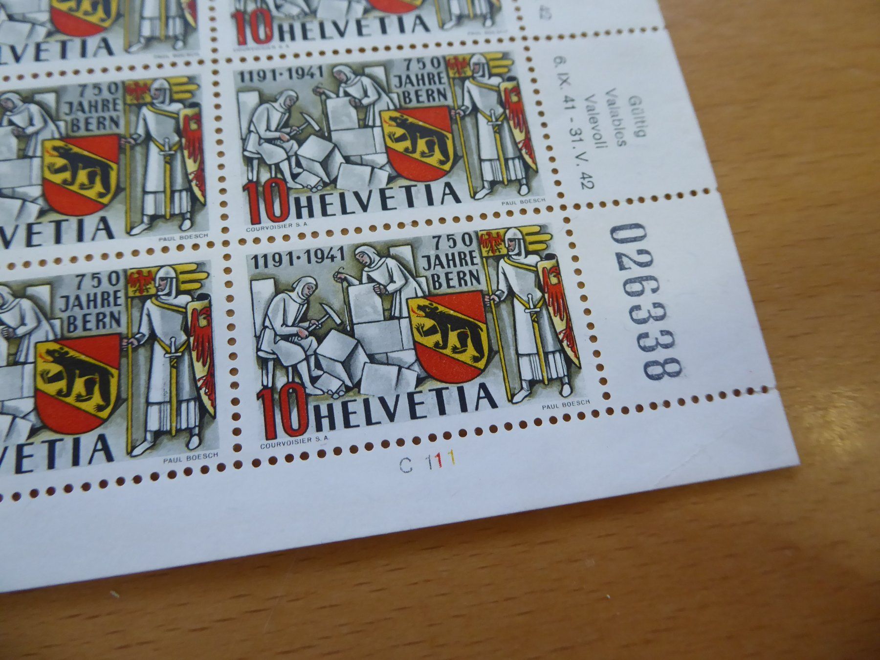 Tous les timbres: Bogen Schweiz – D'occasion à Rothrist par swisstools 1