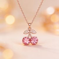 Collier Cerise 🍒 moissanites