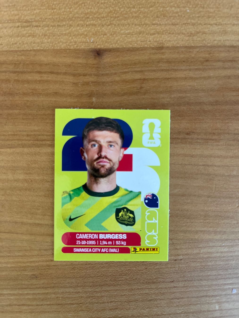 Panini Carte collezionabili: Panini 2026 - Cameron Burgess – Nuovo (secondo la descrizione) da lüscherz venduto da simple_nic