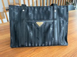Maison Mollerus Handtasche, schwarz