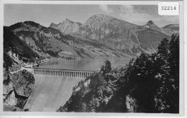 Kraftwerk Wäggital -Stausee Innertal