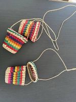 3 jolis paniers tressés