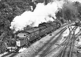 Deutschland Historische württ T3 888 EUROVAPOR Zug Bahnhof