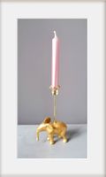 Kerzenständer mit Elefant von Schleich