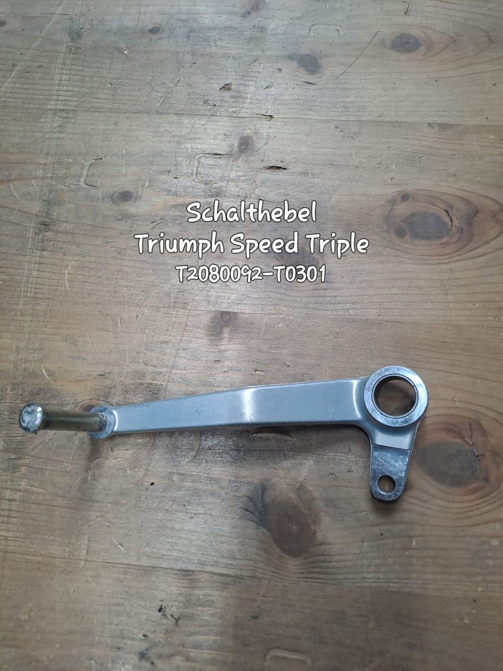 Triumph Tutti i ricambio per moto: Triumph Speed Triple Schalthebel – Usato da Alpnach Dorf venduto da Biker-Lady