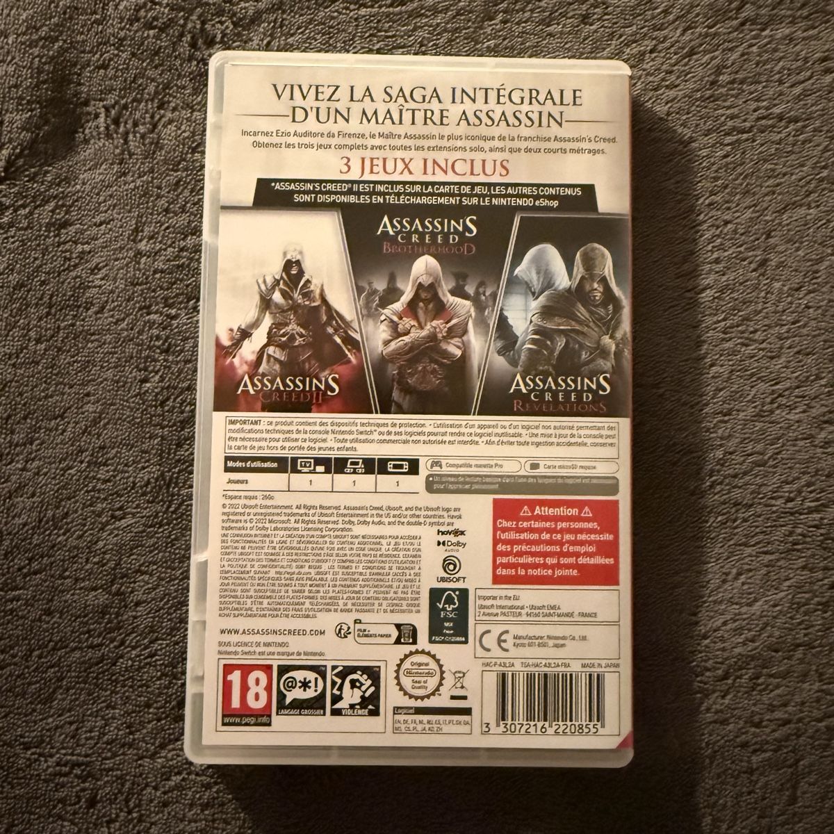 Nintendo Spiele: Assassin's Creed The Ezio Collection Switch – Neu (gemäss Beschreibung) aus Territet von fil_5jwk 1