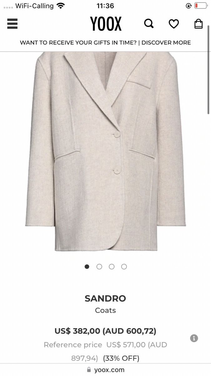 Sandro Cappotti: Sandro Oversized Wool Coat – Nuovo (secondo la descrizione) da Zürich venduto da jujusi 2