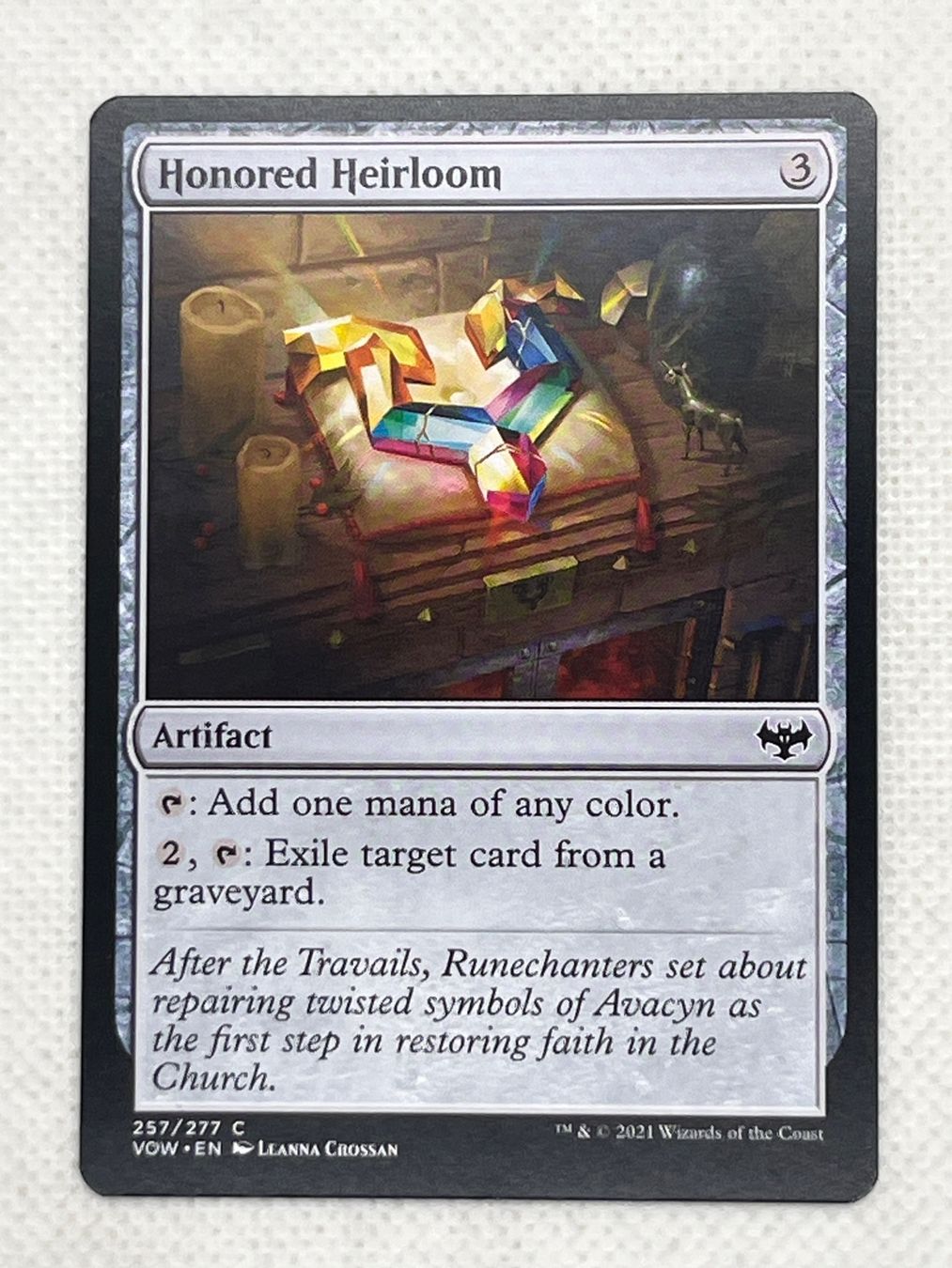Magic The Gathering Carte collezionabili: MTG Honored Heirloom VOW 257 Englisch Common – Usato da Hinterkappelen venduto da Kim1992