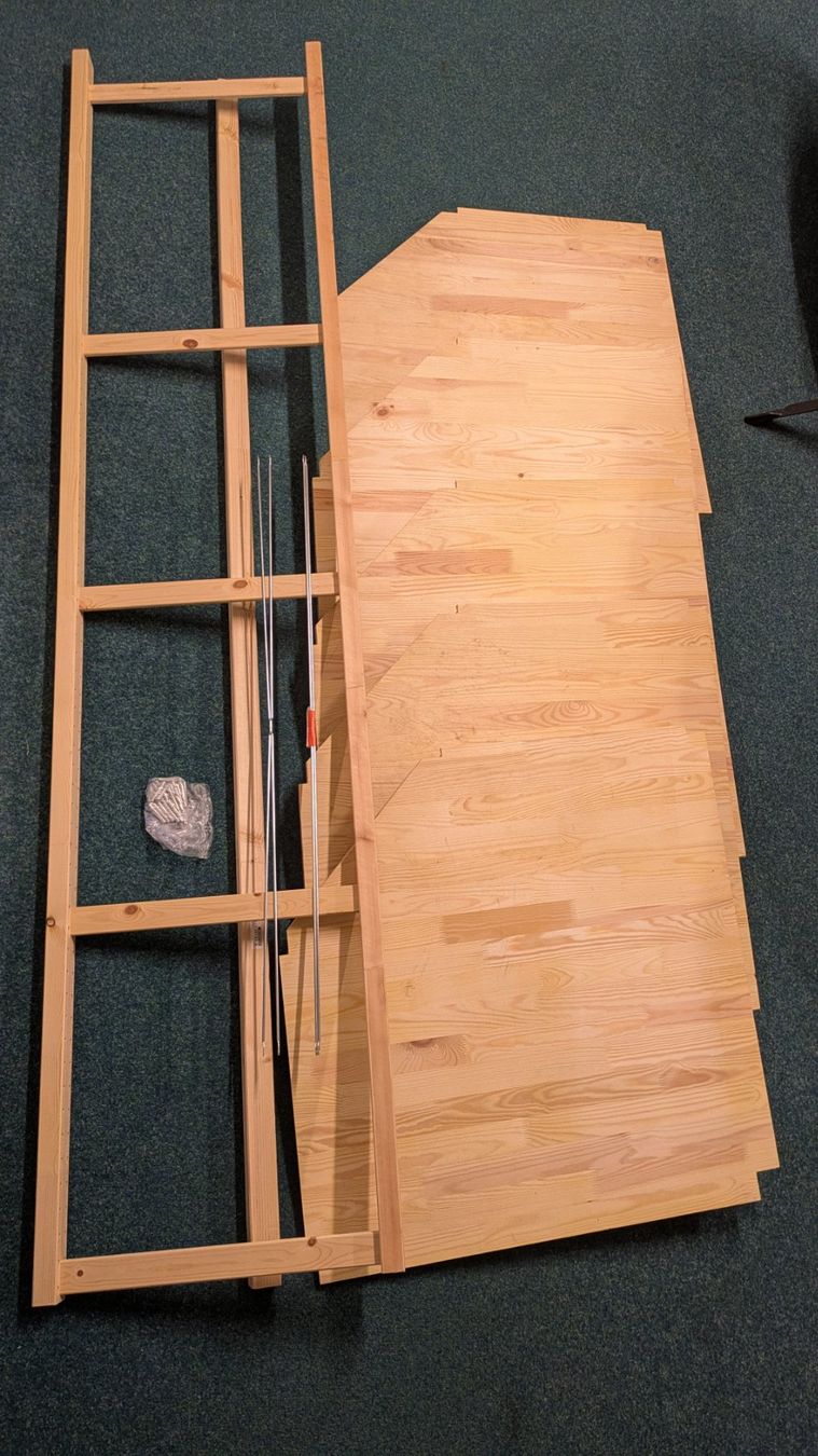 Ikea Scaffali: Ikea IVAR Eckteil komplett mit 5 Stk. Eckregalböden – Usato da Rothrist venduto da Brager