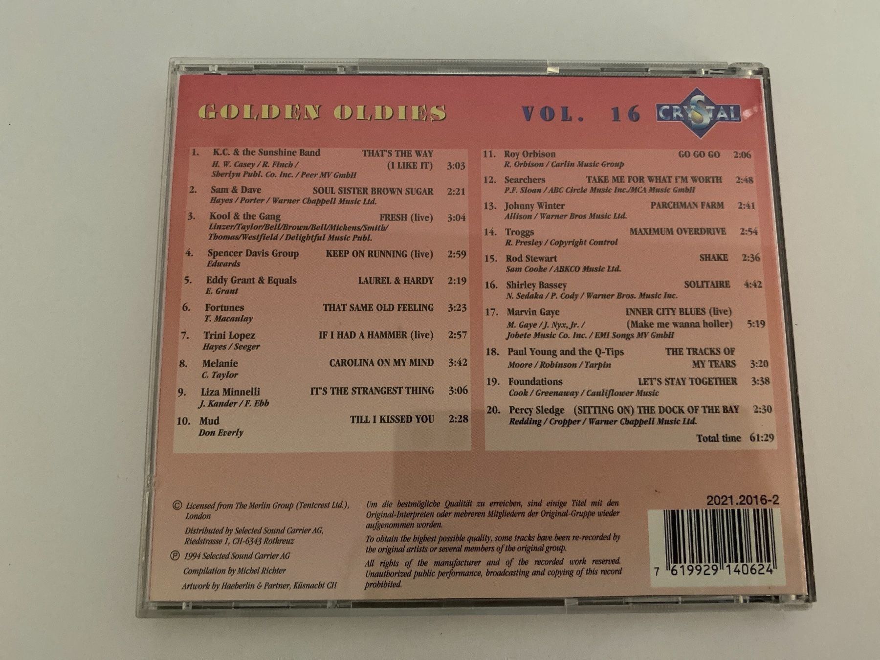 CD: CD GOLDEN OLDIES VOL. 16 – Usato da Glattbrugg venduto da riseca 1
