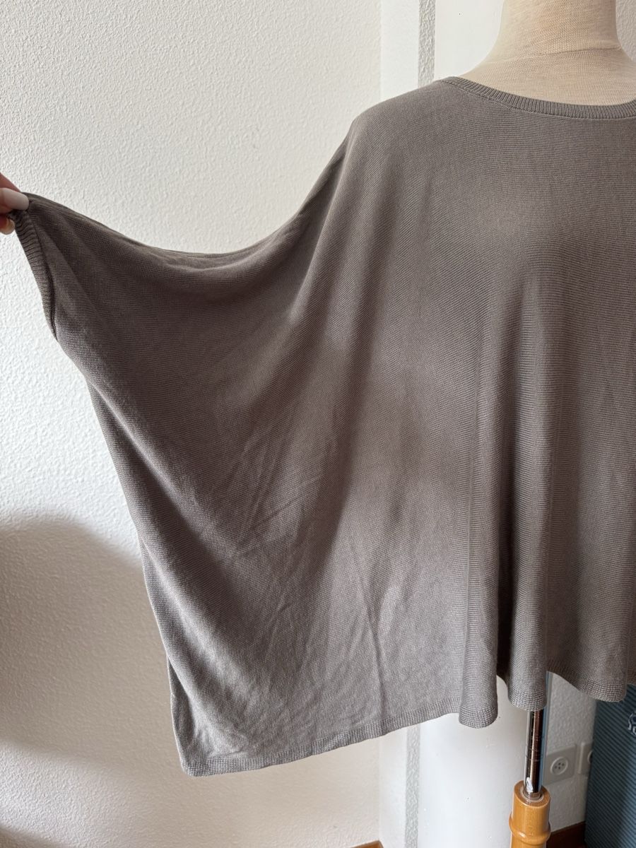 Pullover & Sweatshirts: Pull oversize Madame Pure en 100% bambou, gris  – Neu (gemäss Beschreibung) aus Morges von sandy069 4