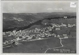 Le Noirmont - Vue prise par avion