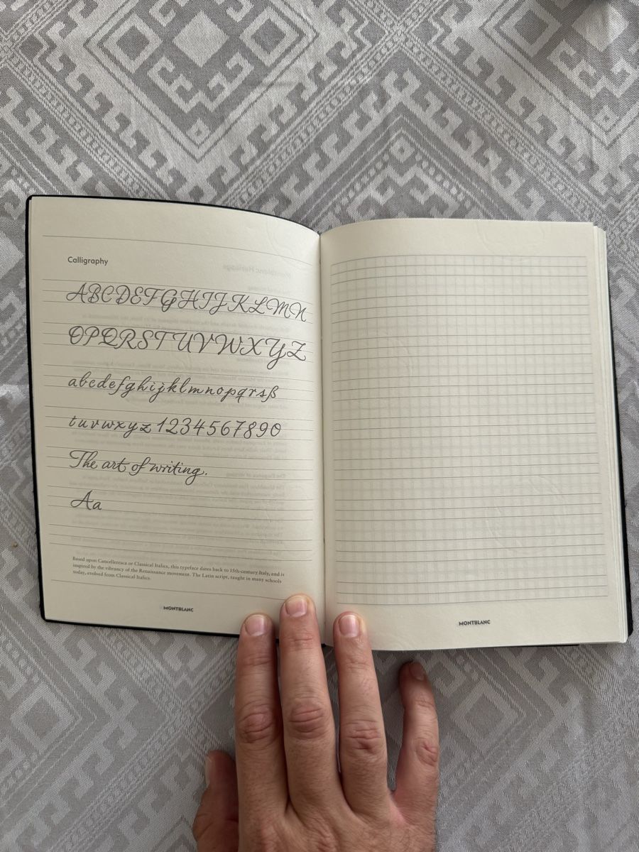 Libri: Montblanc-Notizbuch aus Leder – Nuovo (secondo la descrizione) da Binningen venduto da JCMartin1 2