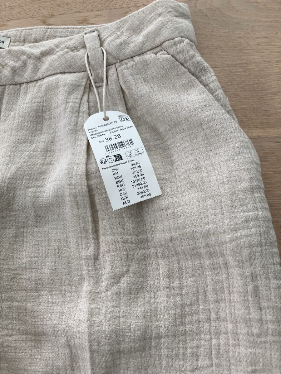 Tom Tailor Hosen: fabrikneue Tom Tailer Sommerhose, Gr. 38 – Neu und originalverpackt aus Otelfingen von pat_8jmb 1