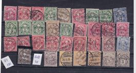Lot type chiffres - cote 400+