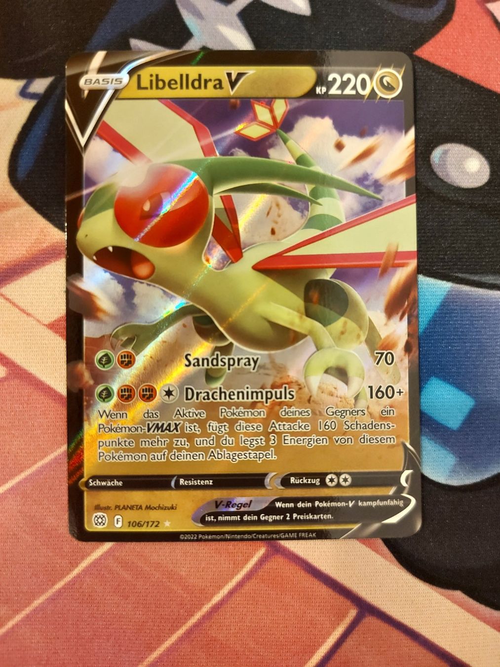 Pokémon Sammelbilder & Trading cards: Libelldra V #106 Brilliant Stars DE – Gebraucht aus Biasca von Sara_Poke123