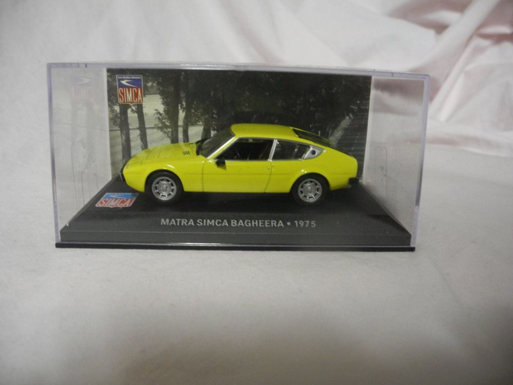 MATRA SIMCA BAGHEERA BEIGE METAL ANNEE 1975 IXO ALTAYA AU 1