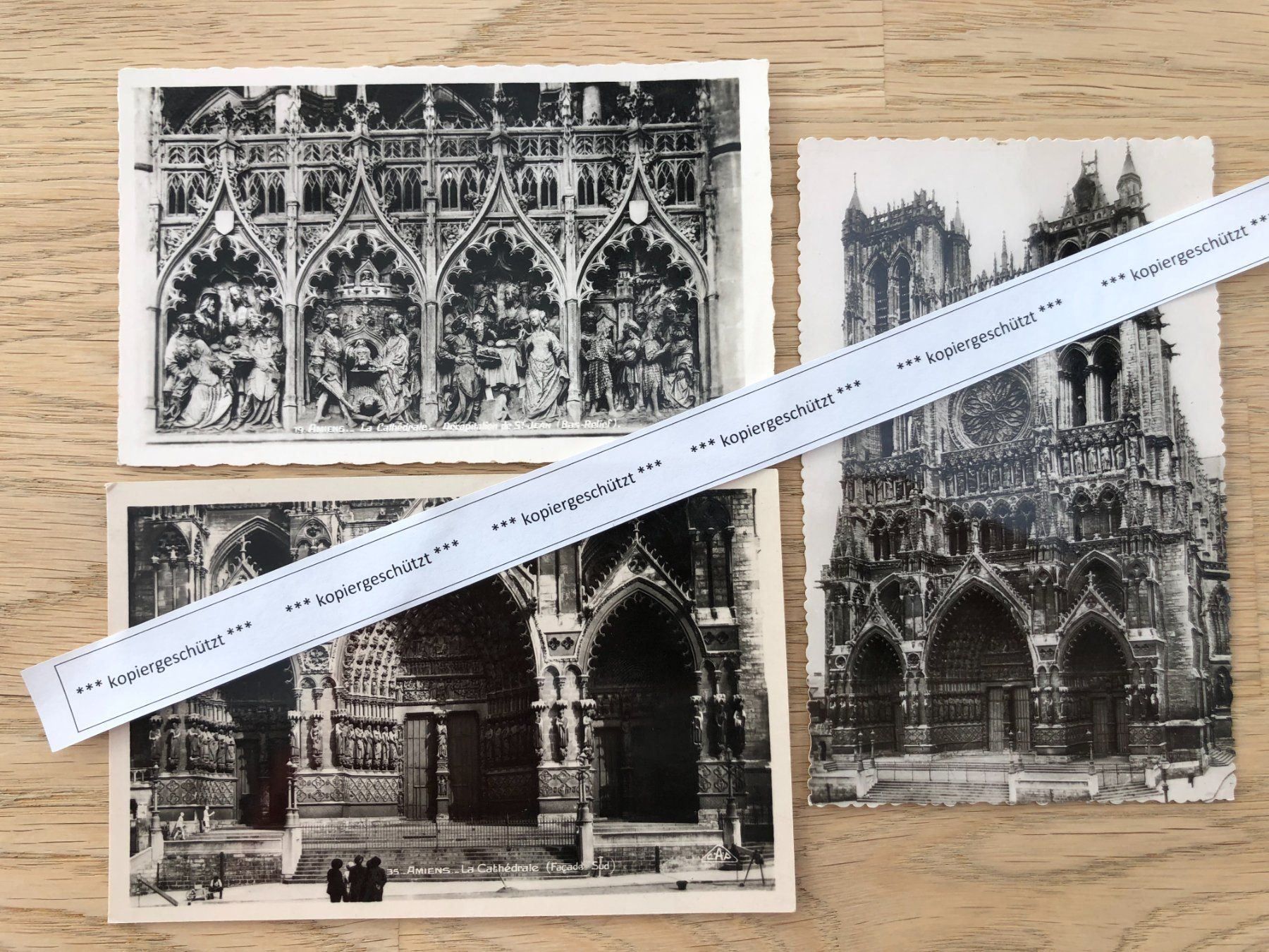 Ansichtskarten: Amiens Kathedrale alt AK – Neu (gemäss Beschreibung) aus Hefenhofen von Bierinder