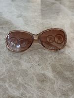 Sonnenbrille Damen braun mit Steinen