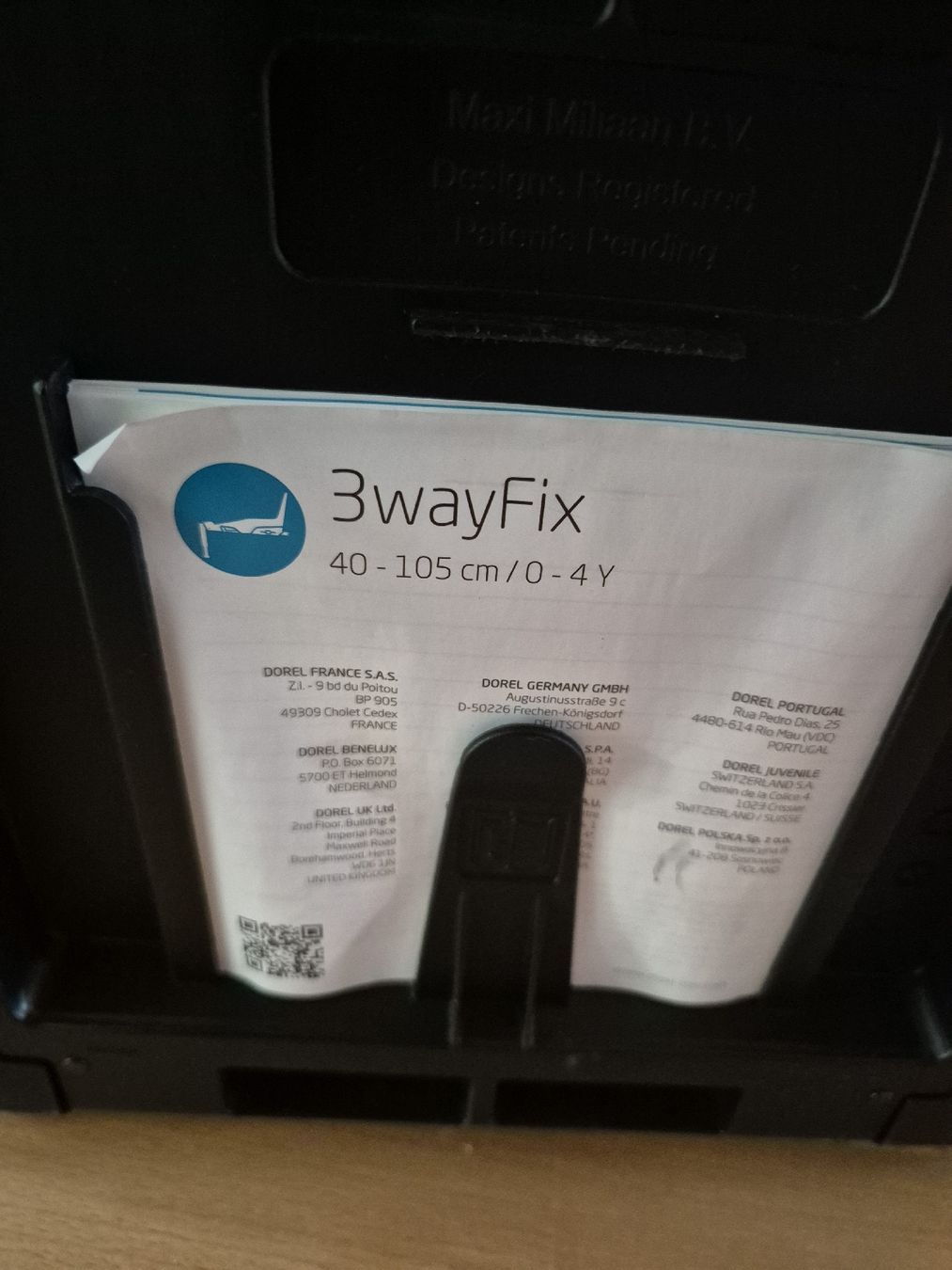 Maxi-Cosi Seggiolini per auto: Maxi-Cosi 3 Way Fix Isofix Basis – Usato da Stäfa venduto da Slesko86 3