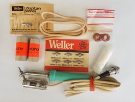 Auslötkolben Weller TCP 24V/50W mit Zubehör