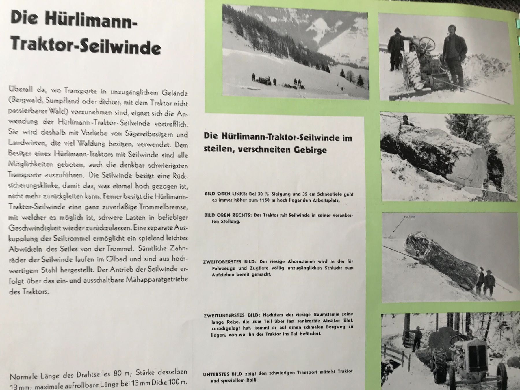 Traktoren: Hürlimann Bild kein Rapid Aebi Bührer – Gebraucht aus Balterswil von Jeko1967 6