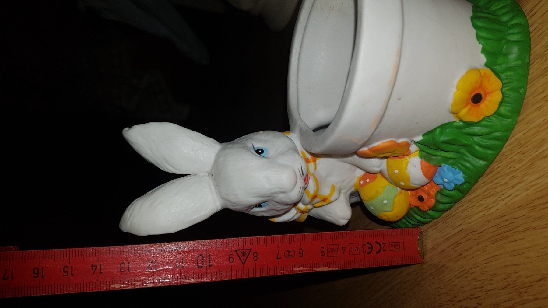 Statuette: Hase mit Topf K1 – Usato da Schwarzenburg venduto da flamingo1970 1
