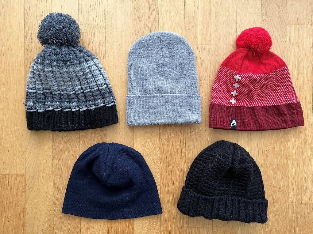 Lotti di vestiti: Winterkappen-Set (5 Stück) – Usato da Kriens venduto da Rina456 1