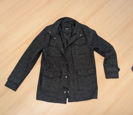 Krew Herren Jacke dunkelgrau, Grösse M