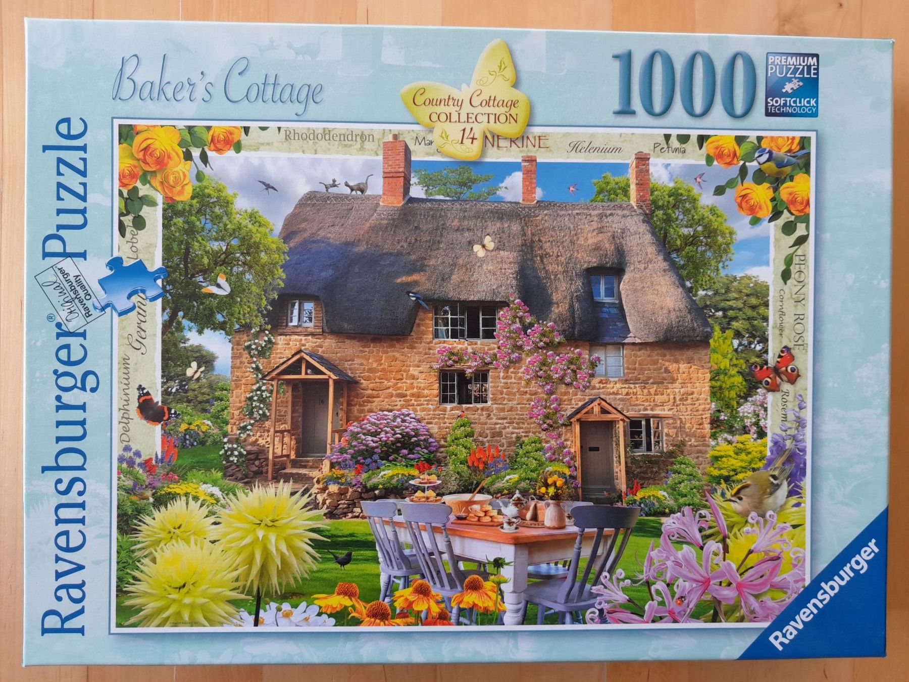 Ravensburger Puzzle: Puzzle Ravensburger Cottage 1000 – Usato da Charmey (Gruyère) venduto da Laulau.sansan