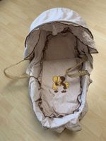 geflochtener Baby Moses Korb, Sarah Kay, Vintage