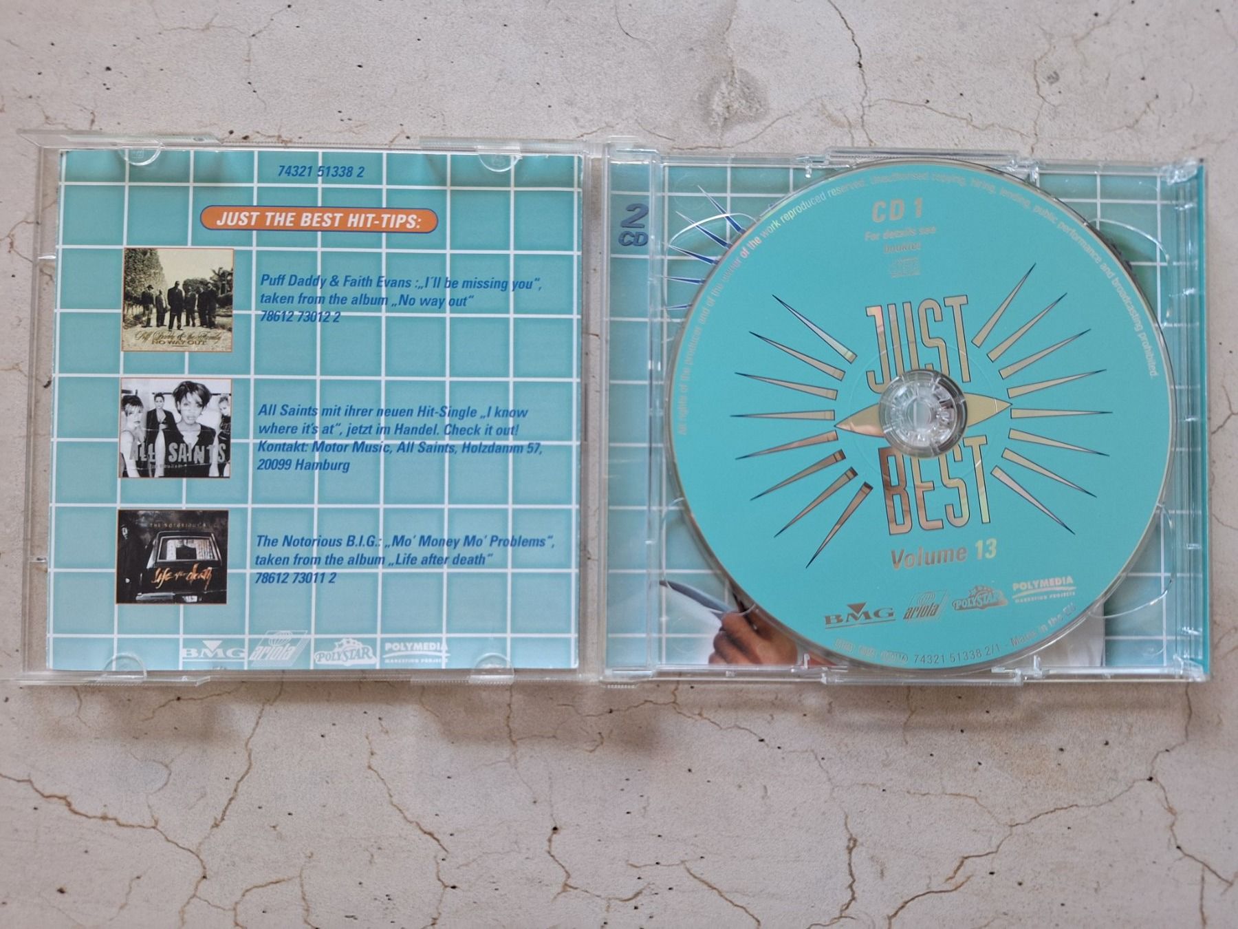 CD: Doppel-CD Just the Best Vol. 13 – Usato da Schaffhausen venduto da Mipakr 1
