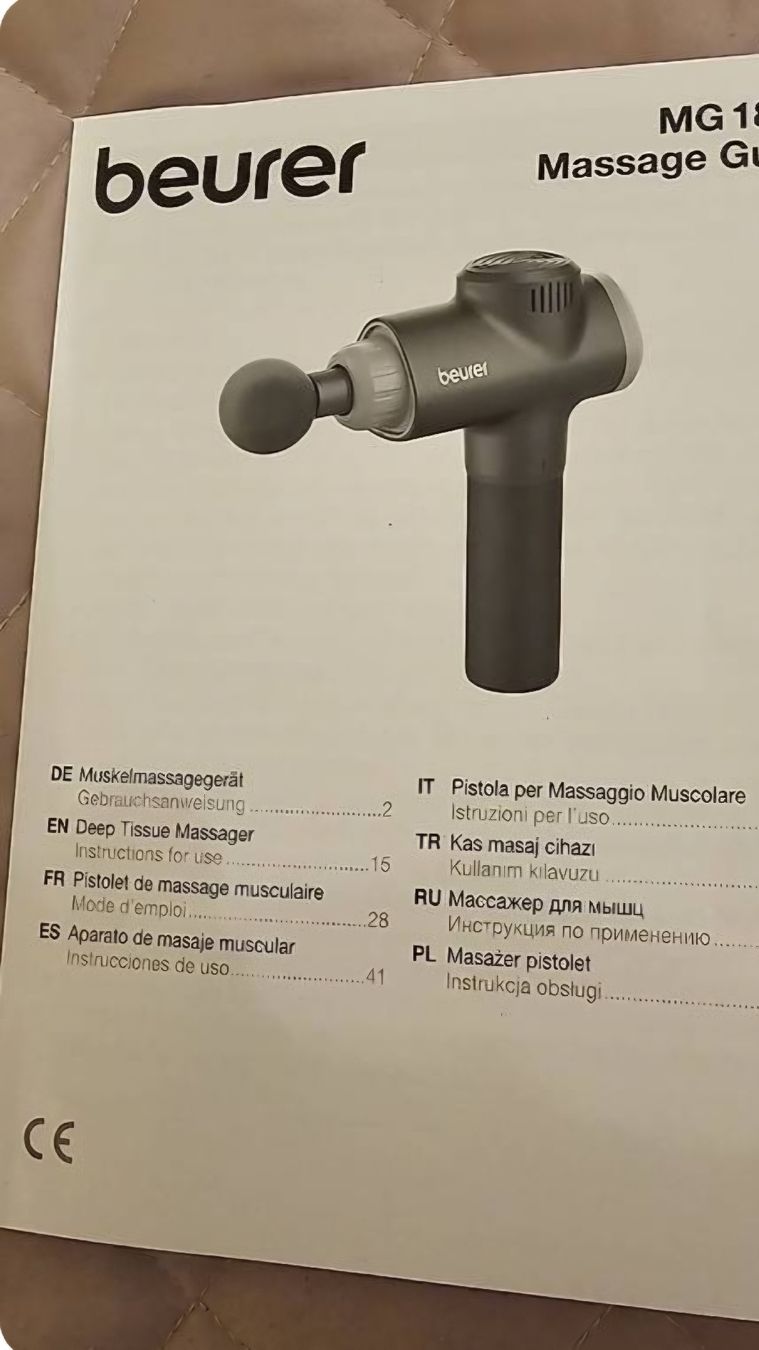 Beurer Massagegeräte: Beuer Massagepistole – Gebraucht aus Reussbühl von Irsara13 1